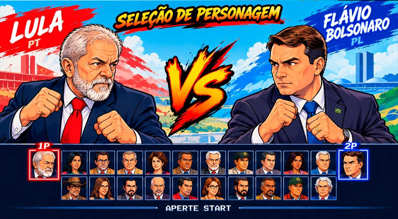 Com verbas iguais, Flávio apostou no digital e Lula no físico. Veja o que os gastos do 1º turno dizem sobre a migração do eleitor para as telas.