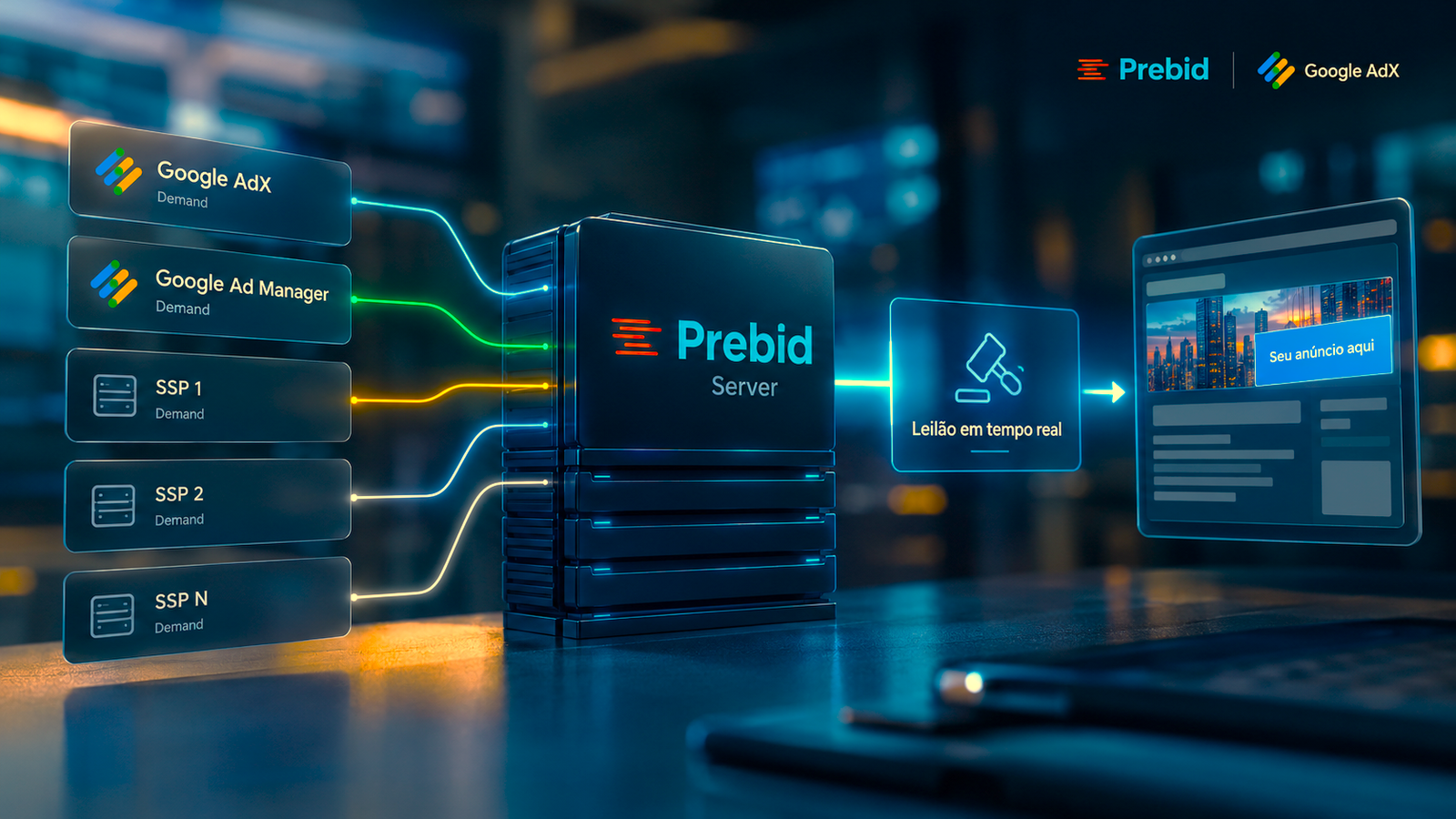 Proposta da Prebid separa o AdX do GAM no leilão programático
